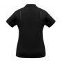 p244ls Biz Collection Ladies United Short Sleeve Polo Black/Gold – Promotrenz