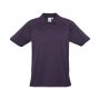 p303ms Biz Collection Mens Blade Polo Grape Black Front