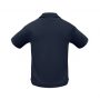 p3300 Biz Collection Mens Micro Waffle Polo Navy Back