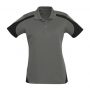 p401ls Biz Collection Ladies Talon Polo Ash/Black – Promotrenz