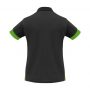 p401ls Biz Collection Ladies Talon Polo Black/Green – Promotrenz