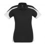 p401ls Biz Collection Ladies Talon Polo Black/White – Promotrenz