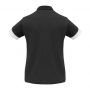 p401ls Biz Collection Ladies Talon Polo Black/White – Promotrenz