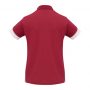 p401ls Biz Collection Ladies Talon Polo Red/White – Promotrenz