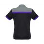 p500ls Biz Collection Ladies Charger Polo – Black/Purple