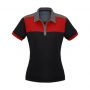 p500ls Biz Collection Ladies Charger Polo – Black/Red
