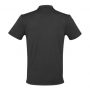 p501ms Biz Collection Mens Shadow Polo Graphite Black