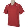 p7700b Biz Collection Kids Splice Polo Red White