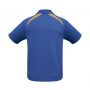 p7700b Biz Collection Kids Splice Polo Royal Gold