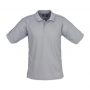 p9900 Biz Collection Mens Resort Polo Grey Charcoal Front