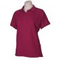 p9925 Biz Collection Ladies Resort Polo Cherry Maroon Front