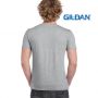64v00 Gildan Softstyle Adult V-Neck T Shirt Sport Grey – Promotrenz
