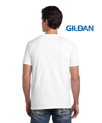 The Gildan Softstyle Adult V-Neck T Shirt is a 150gm cotton jersey knit tee.  4 colours.  Semi Fitted.  S - 3XL.  Great cotton tees from Gildan.