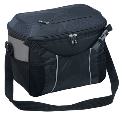 The Legend Life Jump Access Cooler has a quick access lid & holds 15 standard bottles.  In 5 colours with Silver Trim.  Great branded cooler bags & corporate gifts.