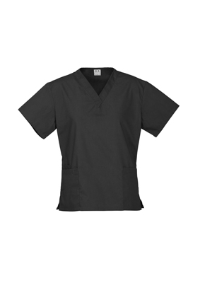 The Biz Collection Ladies Classic Scrubs Top is a 65% polyester scrubs top.  7 colours.  2 pockets.  Great branded healthcare uniforms. 
