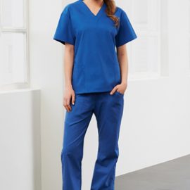 The Biz Collection Ladies Classic Scrubs Bootleg Pant is a 65% polyester, scrubs pant.  155 gsm.  Modern Fit.  7 colours.  Great healthcare uniforms.