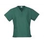 h10622 Biz Collection Ladies Classic Scrubs Top – Hunter Green – Promotrenz