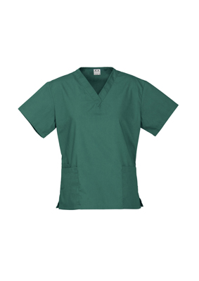 The Biz Collection Ladies Classic Scrubs Top is a 65% polyester scrubs top.  7 colours.  2 pockets.  Great branded healthcare uniforms. 