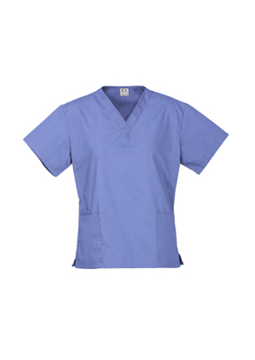 The Biz Collection Ladies Classic Scrubs Top is a 65% polyester scrubs top.  7 colours.  2 pockets.  Great branded healthcare uniforms. 
