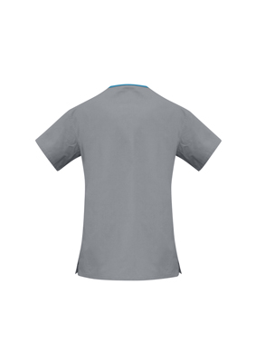 The Biz Collection Crossover Scrubs Top is a 65% polyester scrub top.  155gsm.  6 colour combinations.  Great healthcare scrubs uniforms.