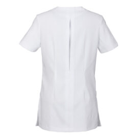 The Biz Collection Ladies Eden Tunic is a 97% Polyester, modern fit tunic.  Perfect for beauty and healthcare.  Great branded uniforms & Biz Collection clothing.