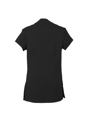 The Biz Collection Ladies Zen Crossover Tunic is a 97% polyester tunic.  In 4 colours.  6 - 20.  Great branded beauty or health uniforms.