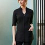 The Biz Collection Bliss Tunic is a tunic made from premium stretch fabric, easy care, with 2 front pockets.  3 colours.  6 - 20.  Great beauty tunics & uniforms.