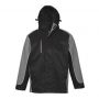j10110 Biz Collection Unisex Nitro Jacket – Black/Grey/White
