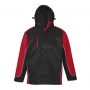 j10110 Biz Collection Unisex Nitro Jacket – Black/Red/White