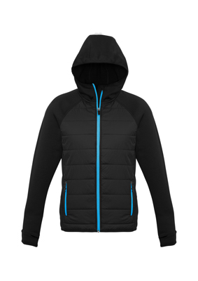 The Biz Collection Stealth Mens Hoodie Jacket is a warm hoodie jacket.  Available in 4 colour options.  S - 5XL.  Great branded insulated hoodie jackets.