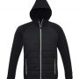 j515m Biz Collection Stealth Mens Hoodie Jacket – Black/Silver – Promotrenz