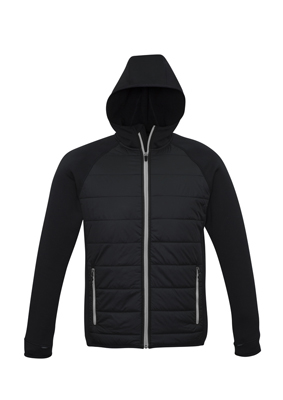 The Biz Collection Stealth Mens Hoodie Jacket is a warm hoodie jacket.  Available in 4 colour options.  S - 5XL.  Great branded insulated hoodie jackets.