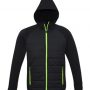 j515m Biz Collection Stealth Mens Hoodie Jacket – Black/Lime – Promotrenz