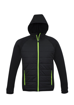 The Biz Collection Stealth Mens Hoodie Jacket is a warm hoodie jacket.  Available in 4 colour options.  S - 5XL.  Great branded insulated hoodie jackets.