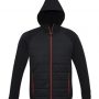 j515m Biz Collection Stealth Mens Hoodie Jacket – Black/Red – Promotrenz