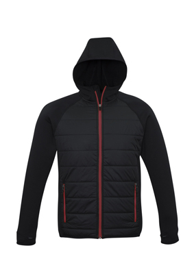 The Biz Collection Stealth Mens Hoodie Jacket is a warm hoodie jacket.  Available in 4 colour options.  S - 5XL.  Great branded insulated hoodie jackets.