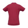 t301ls Biz Collection Ladies Sprint Tee red_back