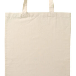The Legend Life Calico Bag Short Handle is a great alternative to the Calico Bag Long Handle.  Great for trade shows & conferences. 2 colours.  Great branded calico bags.