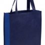 b363 Legend Life Non Woven A4 Tote 2 tone Navy Royal
