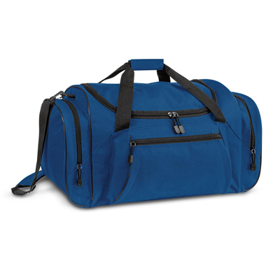 The Trends Collection Champion Duffle Bag is a large duffle bag in 600D polyester. Multiple pockets & features. Great branded duffle bags & promo products.