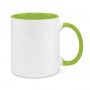 109987 Trends Collection Madrid Coffee Mug – Two Tone – Bright Green -Promotrenz