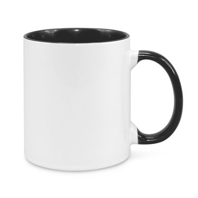 The Trends Collection Madrid Coffee Mug is a 300ml ceramic coffee mug.  9 colour options with White.  Great branded promotional drink ware product.