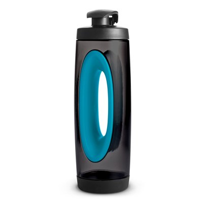 The Trends Collection Bopp Sport Activity Bottle is a futuristic translucent water bottle. Blue or Black. Great branded sports water bottles.