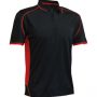 mpp Aurora Matchpace Polo Black Red