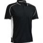 mpp Aurora Matchpace Polo Black White