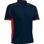 mpp Aurora Matchpace Polo Navy Red