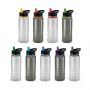 The Trends Collection Triton Elite Drink Bottle is a 750ml drink bottle.  Black or Clear bottle.  9 coloured lids.  Great branded mix n match drink bottles. 