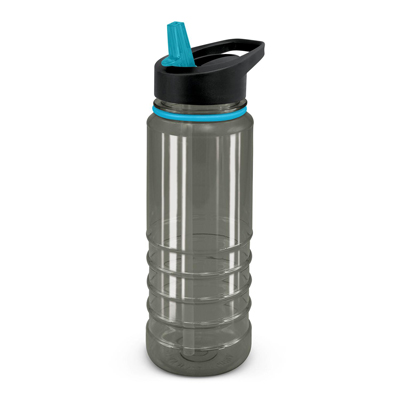 The Trends Collection Triton Elite Drink Bottle is a 750ml drink bottle. Black or Clear bottle. 9 coloured lids. Great branded mix n match drink bottles.