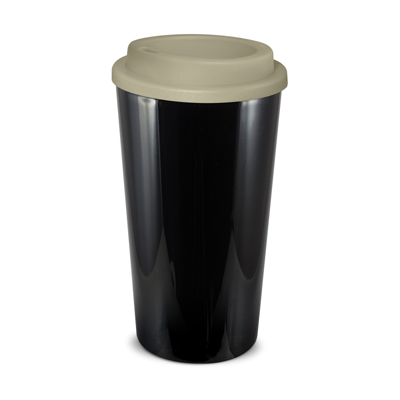 The Trends Collection Cafe Cup is a 480ml double wall reusable coffee cup with secure screw on lid. Mix n Match. 12 colours. Great reusable coffee cups.