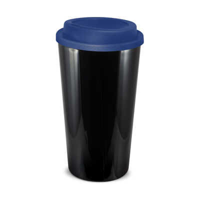 The Trends Collection Cafe Cup is a 480ml double wall reusable coffee cup with secure screw on lid. Mix n Match. 12 colours. Great reusable coffee cups.